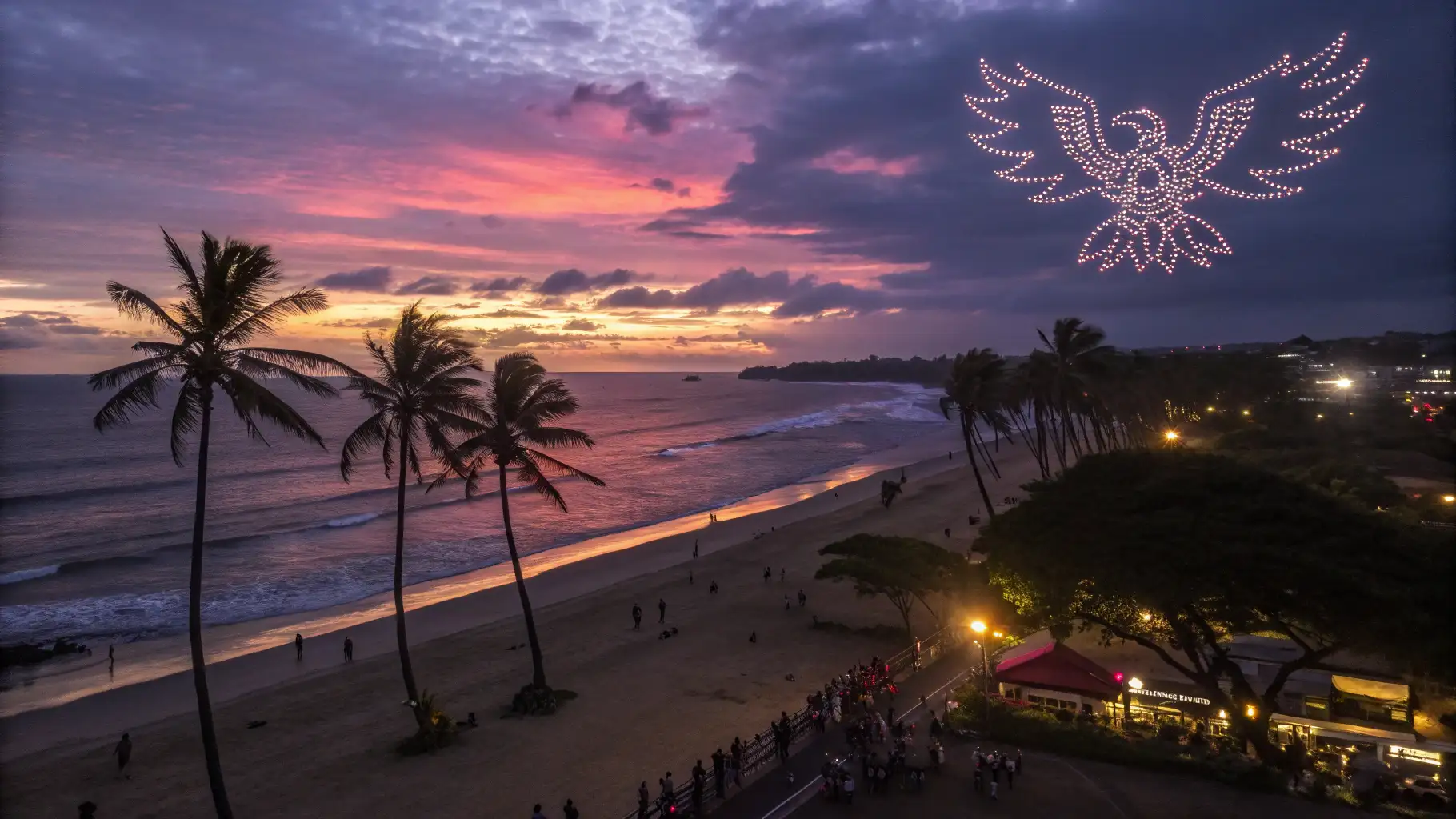 Beachfront Resorts | Drone Show Indonesia
